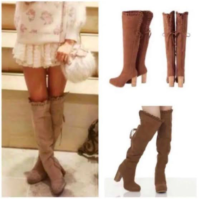 LIZ LISA - リズリサ ロングブーツの通販 by りりしょっぷ｜リズリサ