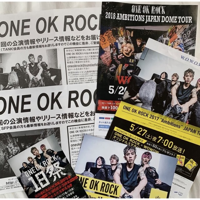 ONE OK ROCK - ONE OK ROCKフライヤーの通販 by みき's shop｜ワンオク