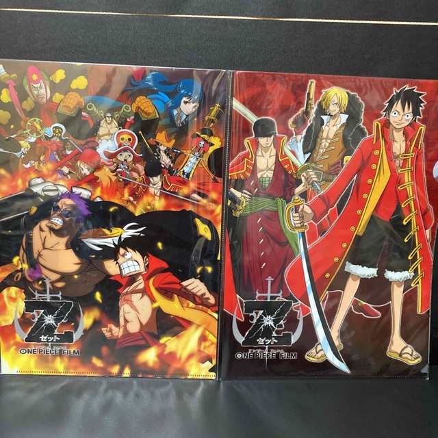 ワンピース フィルムZ クリアファイルセットの通販 by パンダ's shop