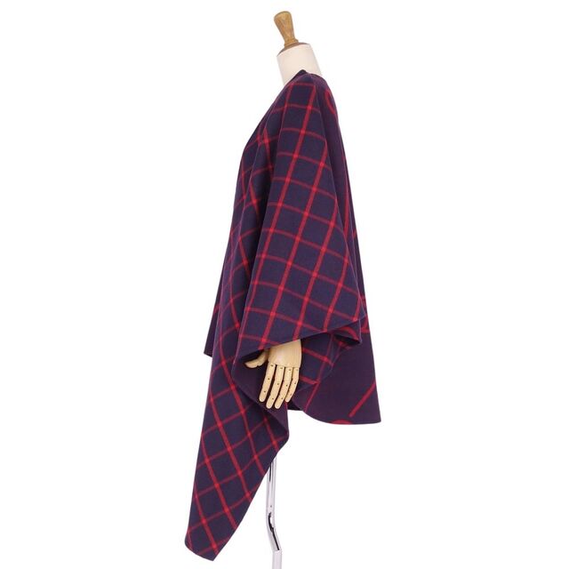 GUCCI - 極美品 グッチ GUCCI ポンチョ コート ケープ インター