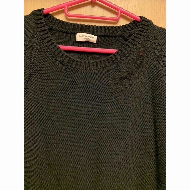 SAINT LAURENT - 正規 Saint Laurent サンローランパリ ダメージ加工