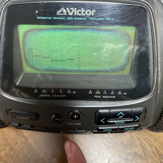 Victor - Victor RC-X777 CDラジカセ Wカセット 「ジャンク扱い」の