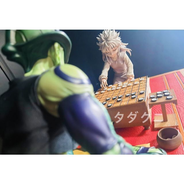 HUNTER×HUNTER メルエム コムギ 軍儀 ガレージキット フィギュアの通販