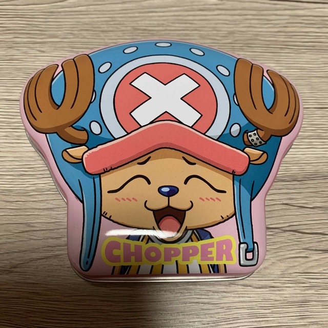 ONE PIECE - ワンピース チョッパーフェイス缶 空き缶の通販 by ミント