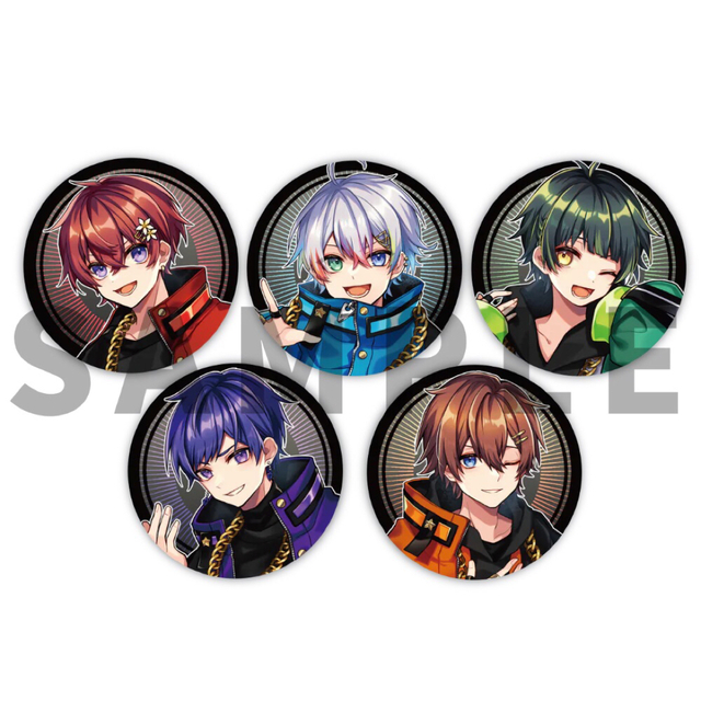 新品☆すたぽら【如月ゆう】LET'S DIS！☆ランダム☆缶バッジ☆第3弾の