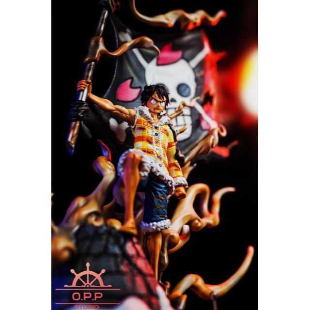 ワンピース ルフィ フィギュア OPPS ガレージキット POPスケールの通販