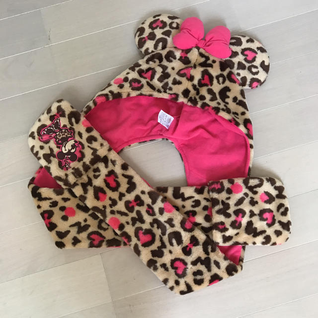 Disney - ヒョウ柄 マフラーの通販 by m｜ディズニーならラクマ