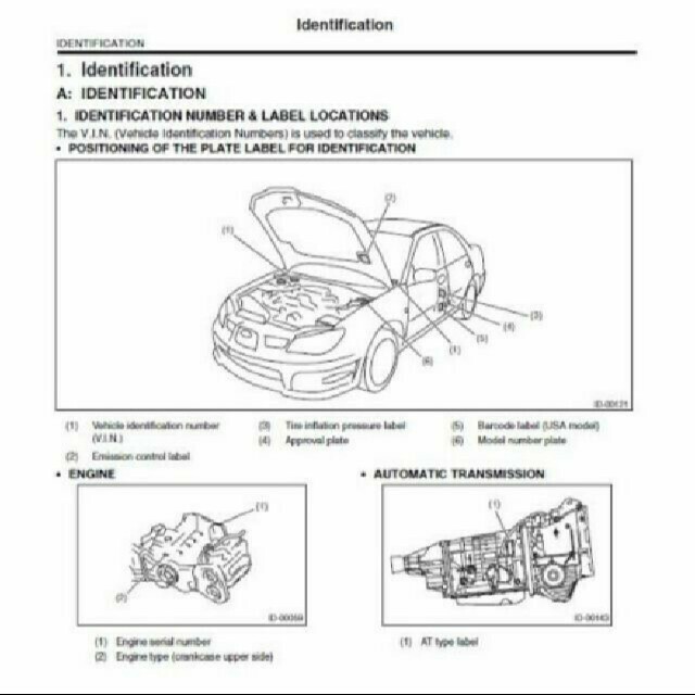 SUBARU インプレッサ GDB 2007 整備解説書の通販 by モリモリエ's shop