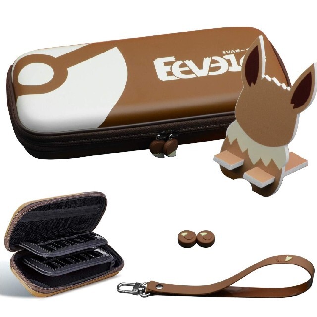 Nintendo Switch Lite専用 収納ケース ポケモン イーブイの通販 by ま