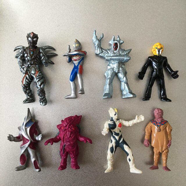 BANDAI - ウルトラマン ウルトラマンダイナ ゼルガノイド 他 中古 ミニ