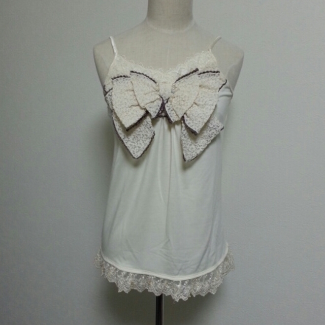 ビックリボンキャミソール アクシーズファム フェアリーグランジ 姫ロリ