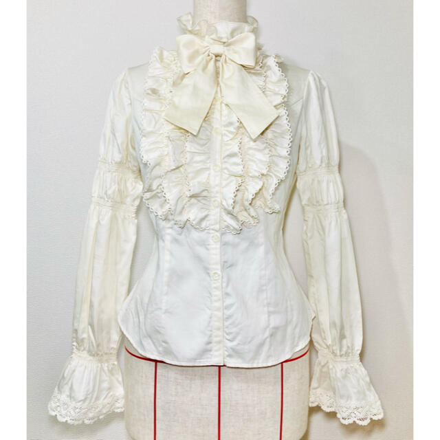 Mary Magdalene レースブラウス オフ白 Mary Magdalene レースブラウス