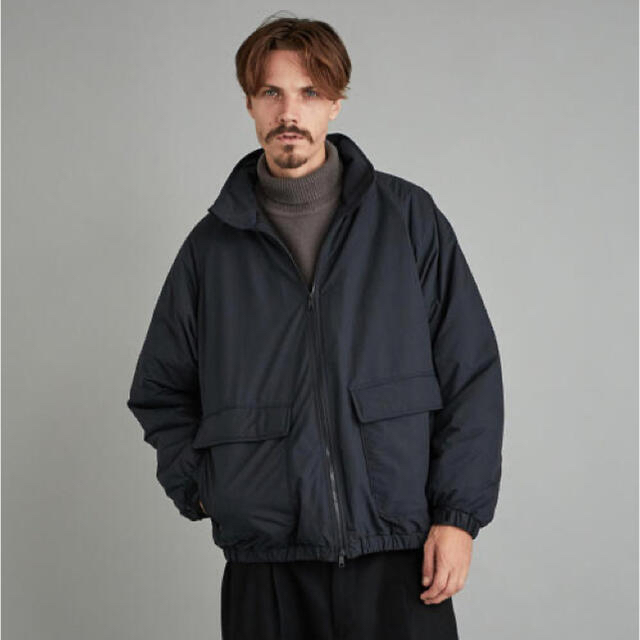 steven alan - ＜Steven Alan＞ PE RIP PUFF BLOUSON ブラックの通販