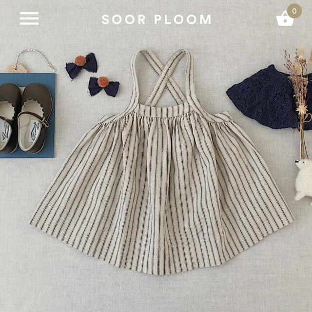 SOOR PLOOM / Eloise Pinafore 6y