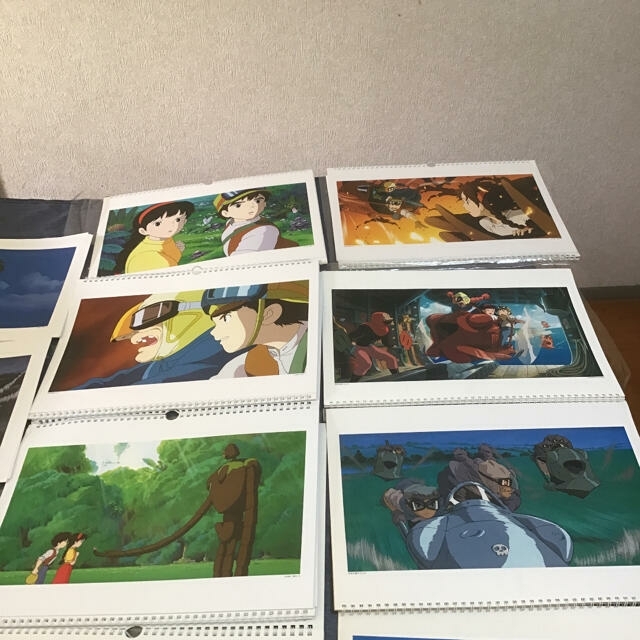 ジブリ - 【2】天空の城ラピュタ 作品集 ジブリカレンダーGBL 25枚
