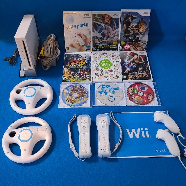 Wii - 超豪華✨任天堂✨本体 マリオカート wii ポケモンバトル 人気