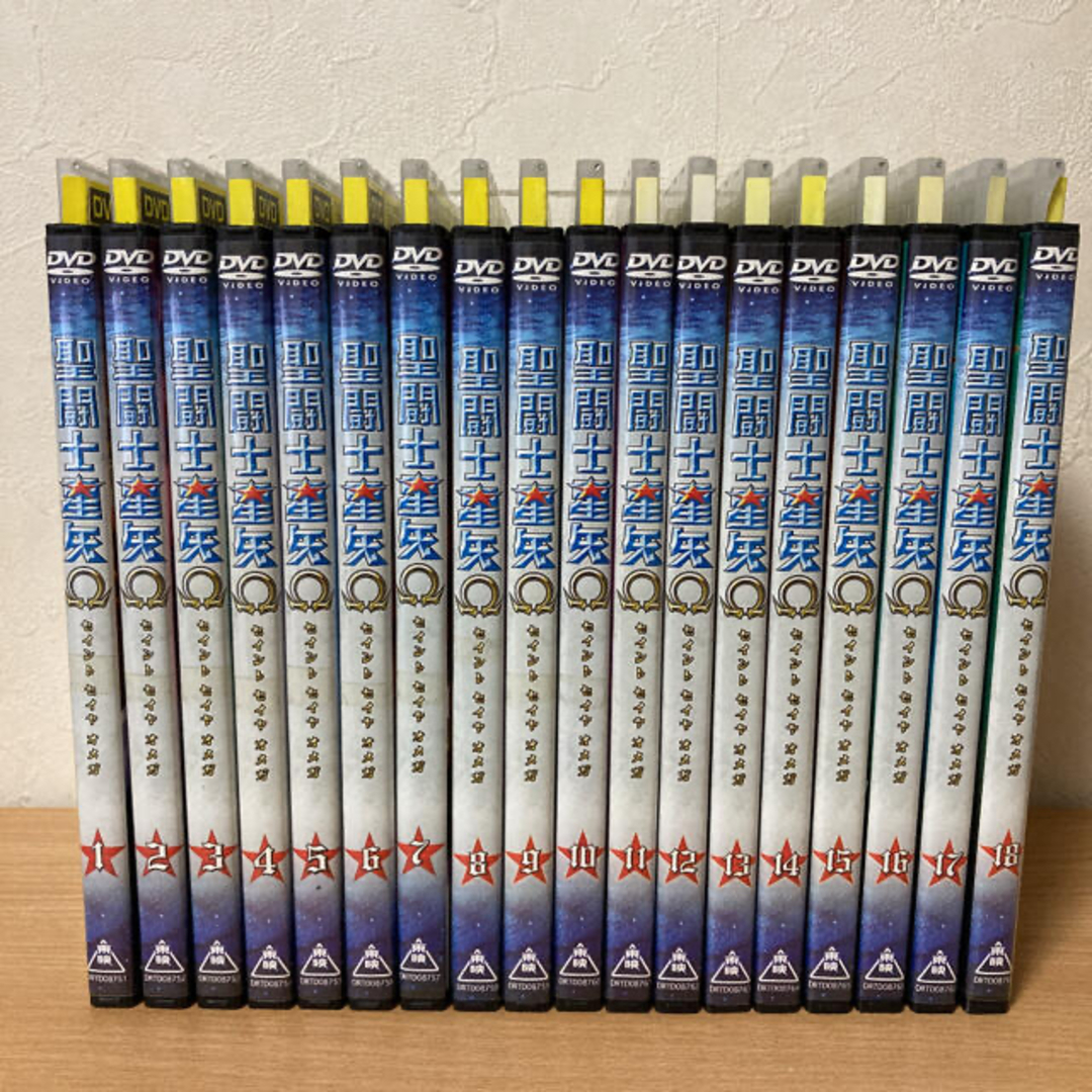 聖闘士星矢Ω DVD 1〜18巻 未完の通販 by s shop｜ラクマ
