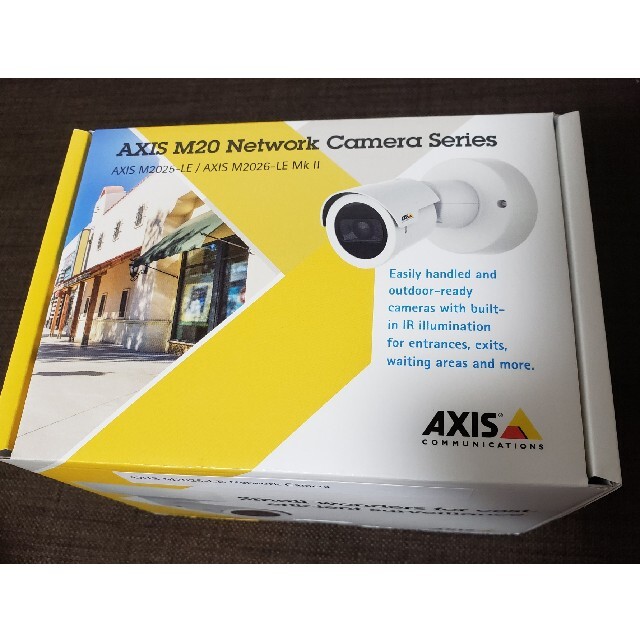 YUI様専用 AXIS M2025-LE ネットワークカメラ 防犯 新品未開封の通販