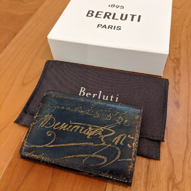 BERLUTI - 【MS様専用】ベルルッティ（Berluti）名刺入れ ゴールデン