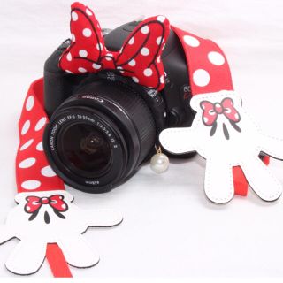 Disney - 新品❤️大人気❤️ミニー 一眼レフカメラストラップ