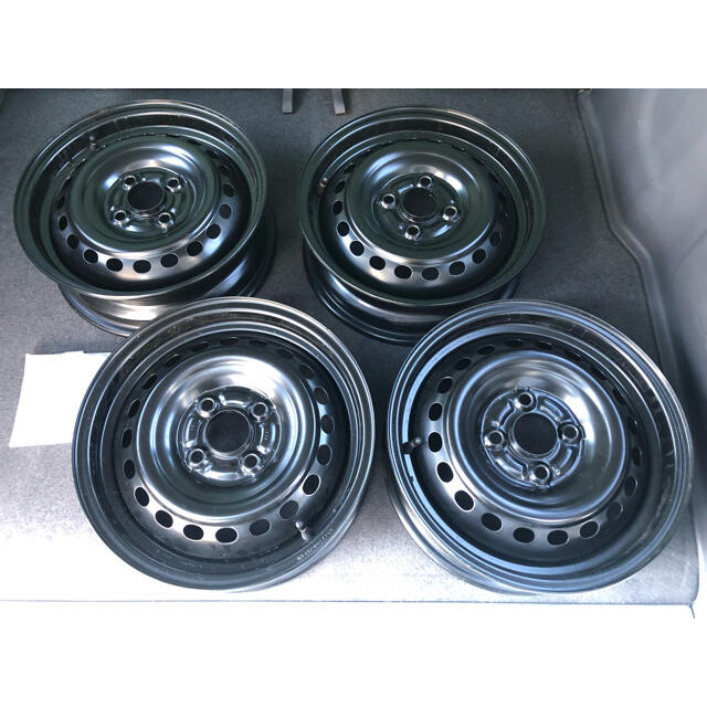 ホンダ - ホンダ スチールホイール 鉄ホイール 14インチ ナット付きの