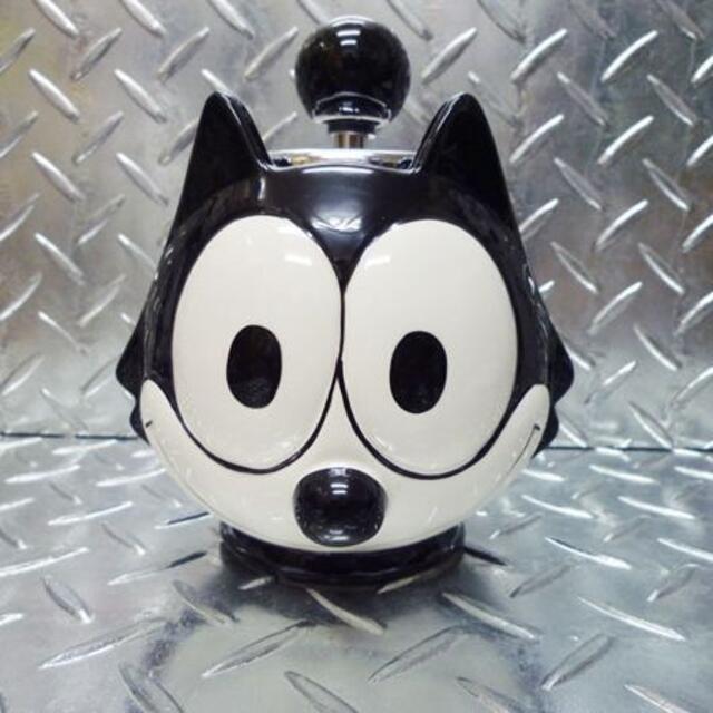 大容量 フィリックス・ザ・キャット 回転灰皿 FELIX 猫 キャラクターの