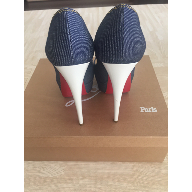 Christian Louboutin - クリスチャンルブタン デニムヒールの通販 by
