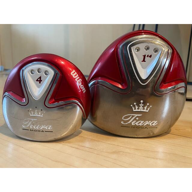 wilson - ウィルソン レディース右利き 初心者用ゴルフクラブ ハーフ