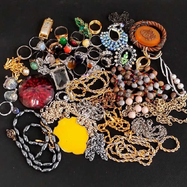 ーメッキアクセサリー300g超え おまとめーの通販 by Takaramono's shop