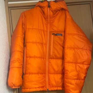 patagonia - XS パタゴニア ダスパーカ ホットラバオレンジ レトロX の