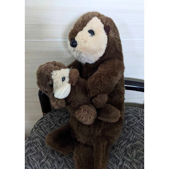 昭和レトロ❤たけのこ❤ハッピーラッコ❤ラッコ親子❤ラッコ