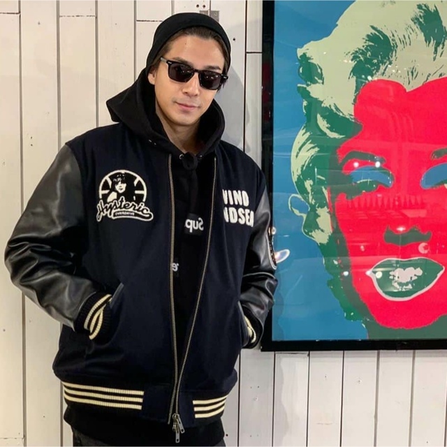 キムタク WIND AND SEA HYSTERIC GLAMOUR スタジャン