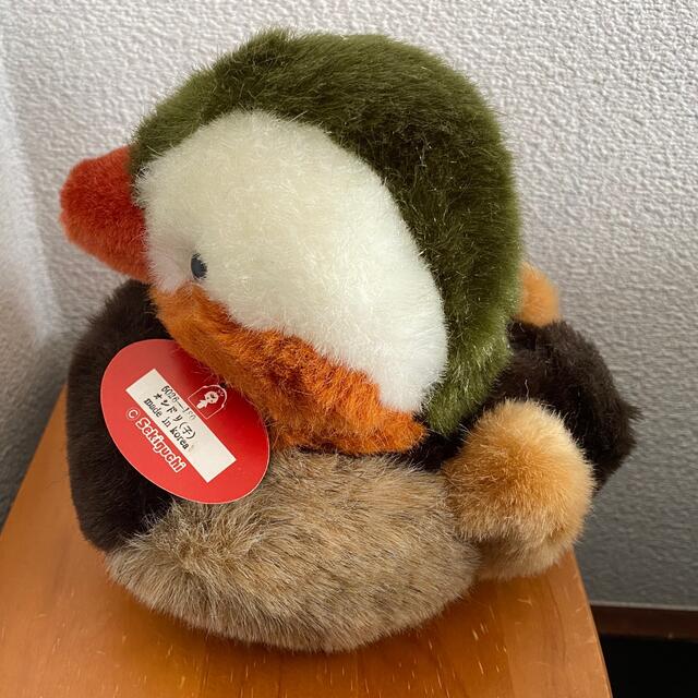 美品 Sekiguchi セキグチ アニマルメイト オシドリ 鳥 子 ぬいぐるみの