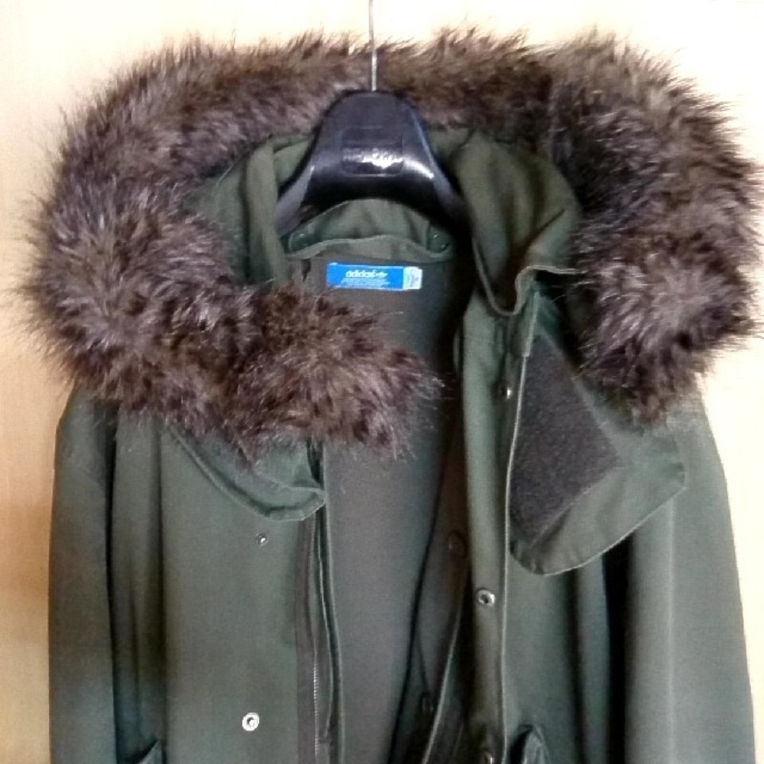 adidas - アディダス モッズコート 緑 Sサイズ ミリタリー ジャケット