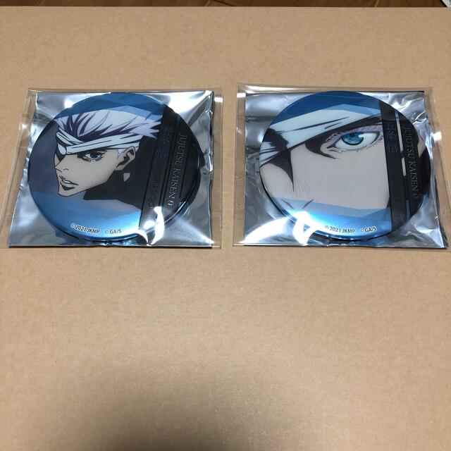 呪術廻戦0 名場面缶バッジ 五条悟2点セットの通販 by ちょむ's shop