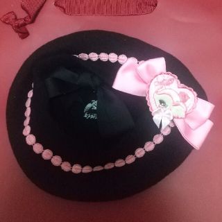 Angelic Pretty（ハンチング/ベレー帽 ・ ピンク/桃色系）のフリマ