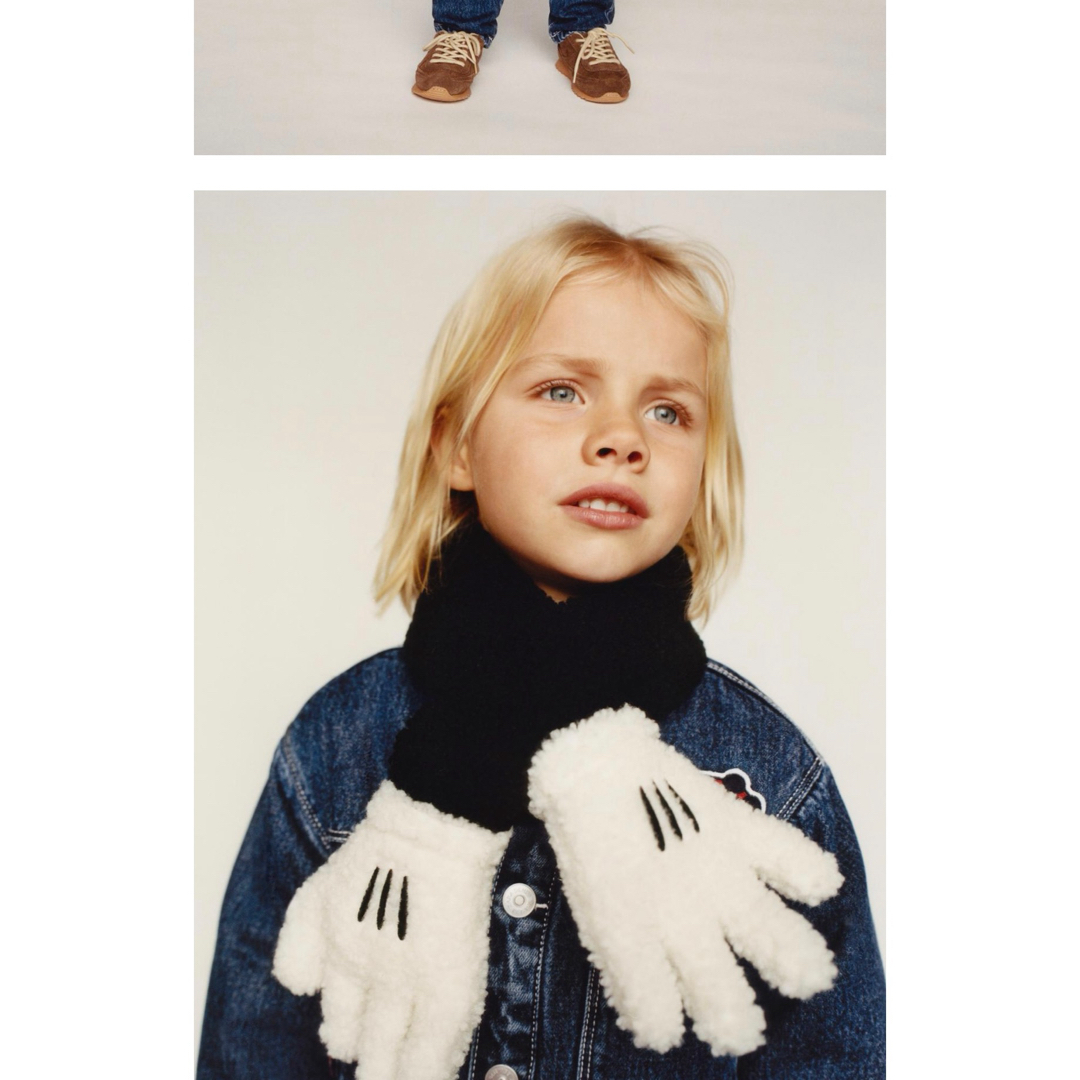 ZARA - Disney zara マフラー ミッキー 手の通販 by bubucoco's shop