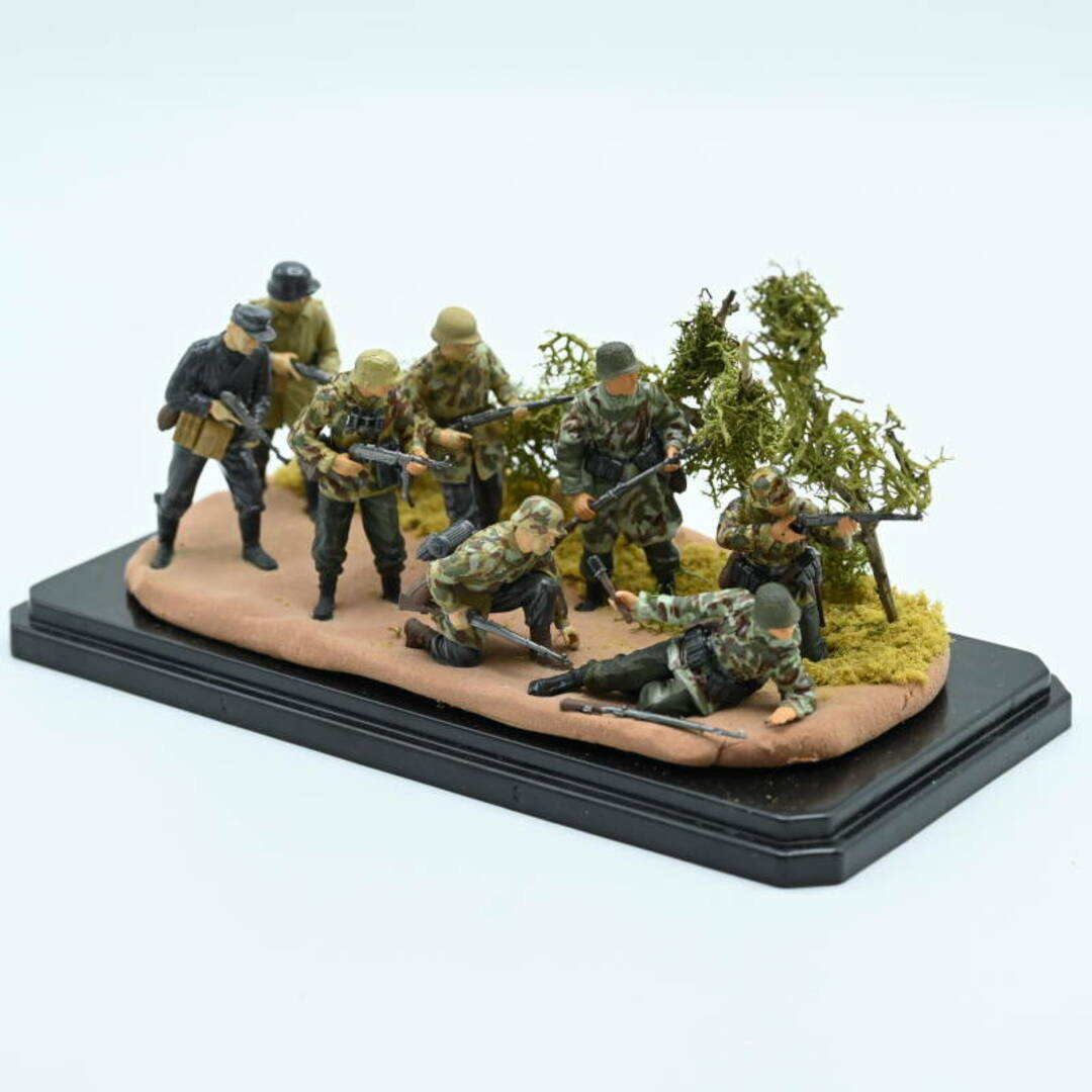 S02-s017 タミヤ 1/35 ミリタリーミニチュアシリーズ ジオラマ完成品