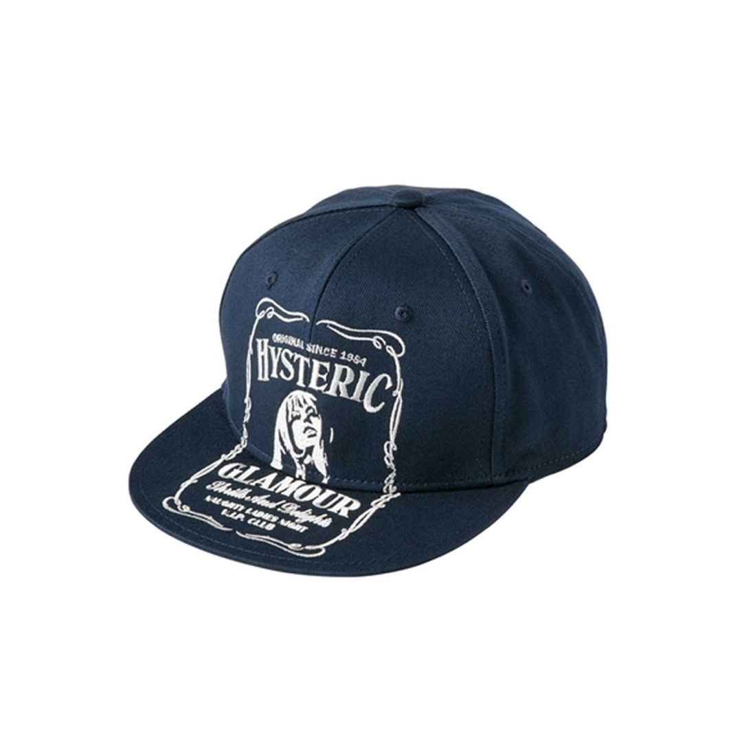 HYSTERIC GLAMOUR - ヘリン着用 hystericglamour 刺繍 キャップ