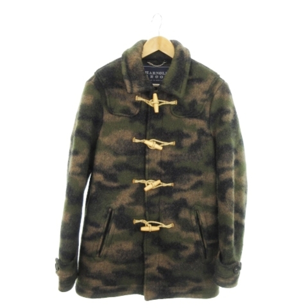 other - HARNOLD BROOK ダッフルコート ステンカラー 迷彩柄 38 M 茶の