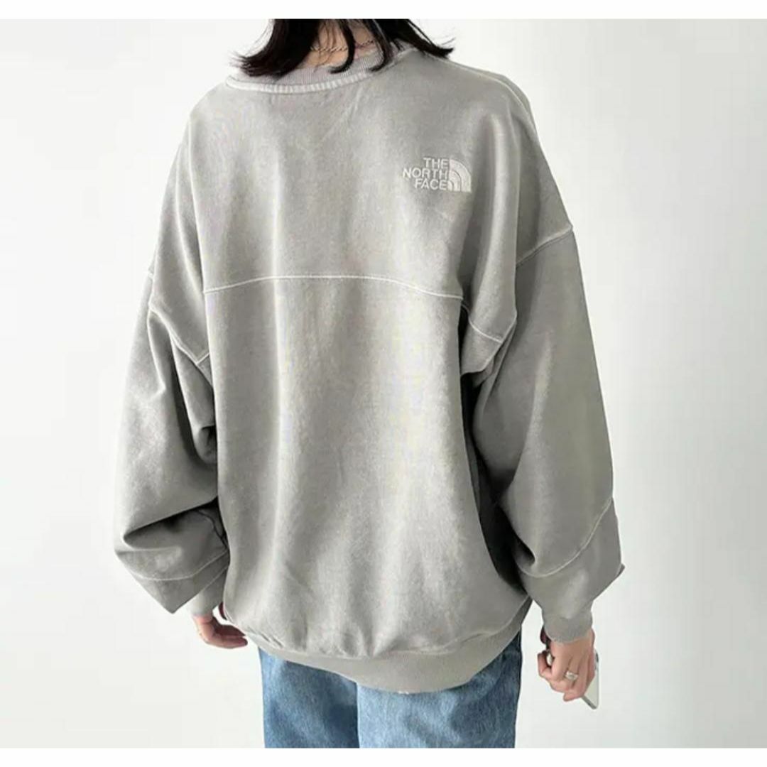 ショート丈⭐️韓国ノースフェイスホワイトレーベル スウェットピンクWM