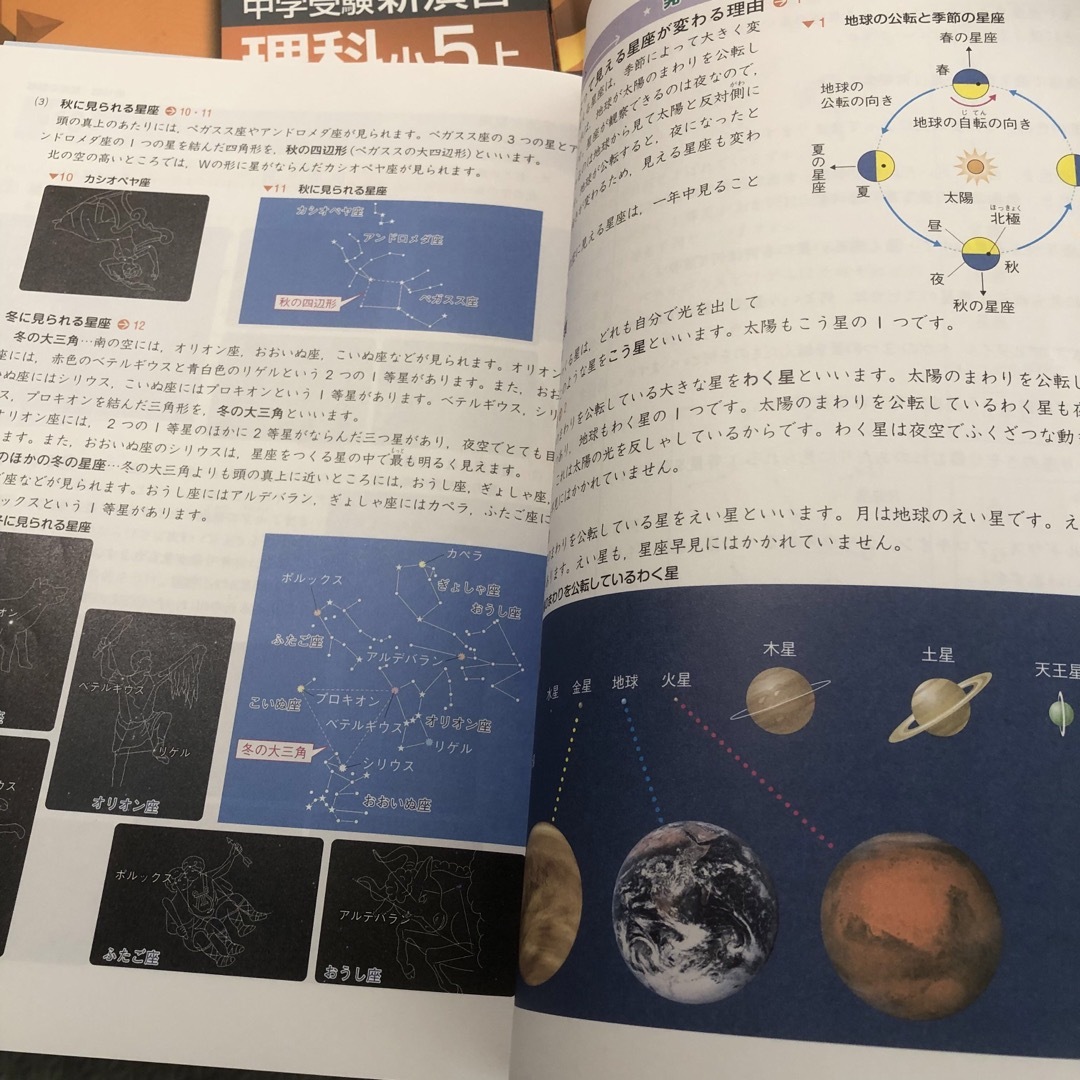 塾専用教！中学受験新演習 理科 小4(上)〜小6(下) 合計6冊（確認テスト