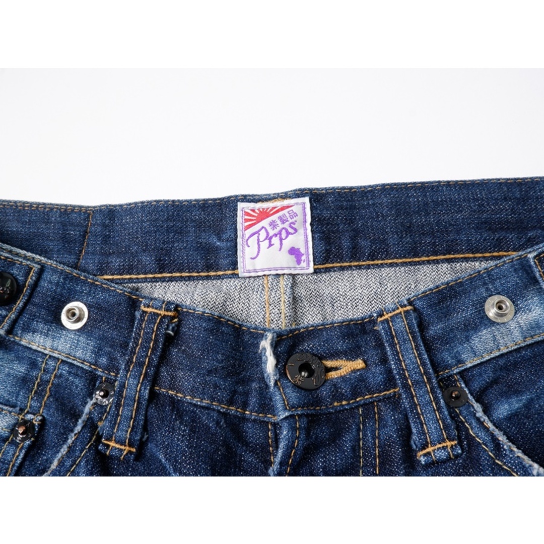 Prps - Prpsピーアールピーエス 紫製品 日本製 ビンテージ加工