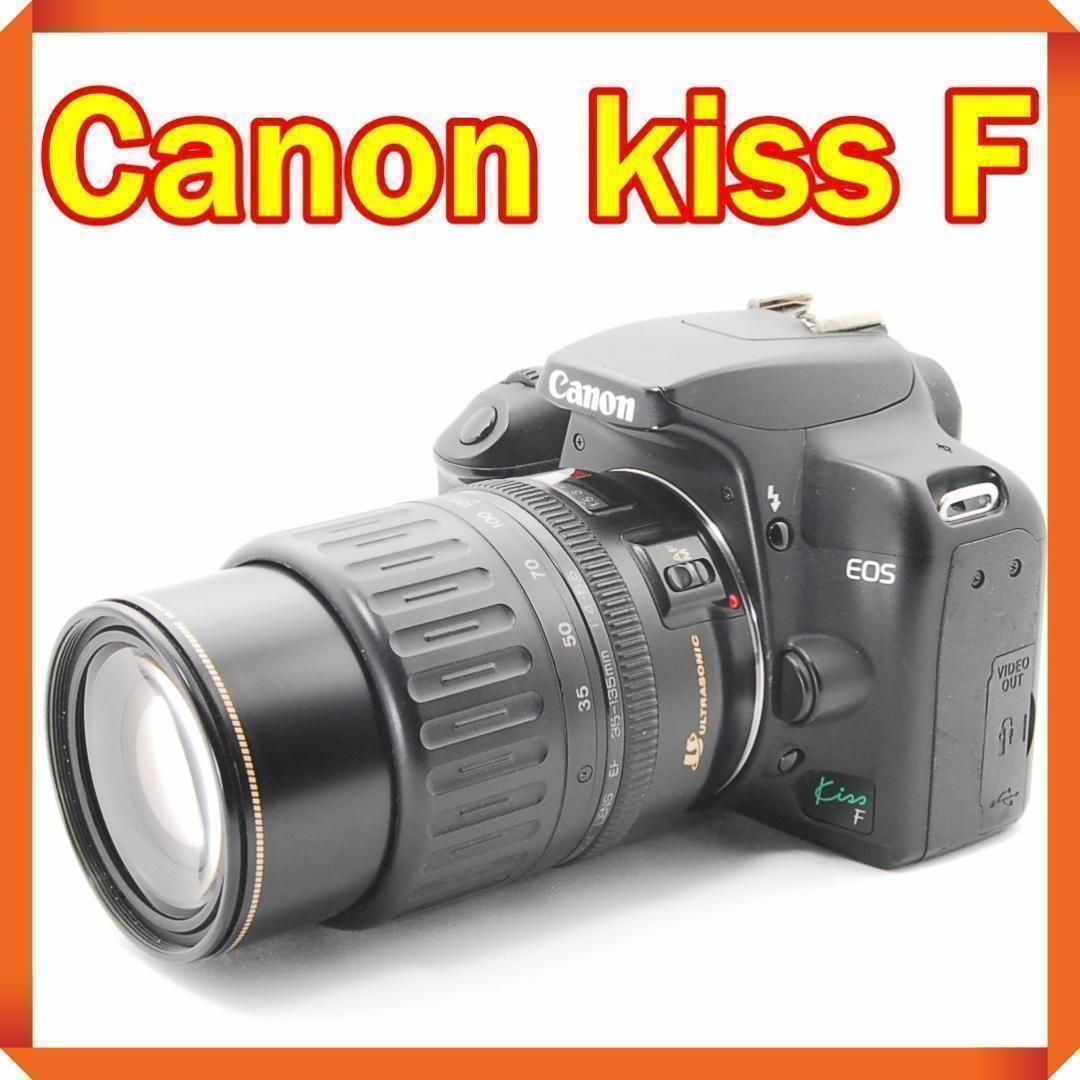 ✨希少 Canon EOS Kiss F スマホ転送 一眼レフ カメラ キヤノン