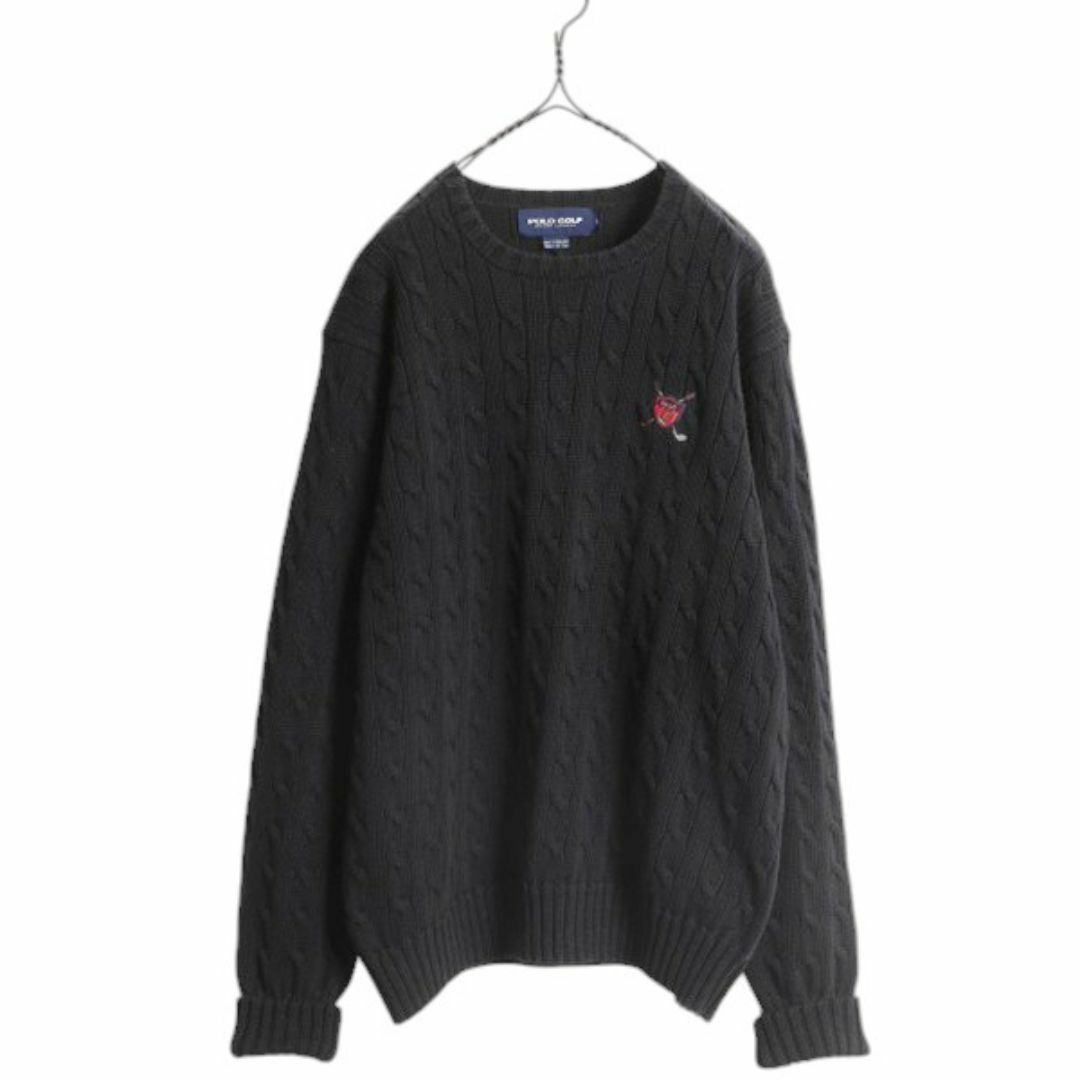 Ralph Lauren - 90s ポロゴルフ ラルフローレン コットン ケーブル