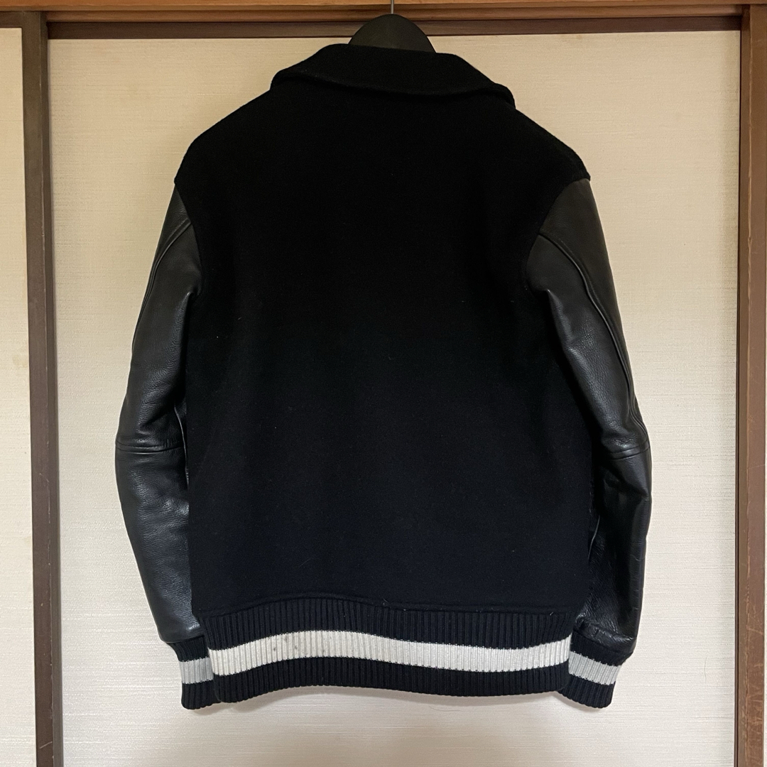 NEIGHBORHOOD - NEIGHBORHOOD スタジャン ブラック ネイバーフッドの