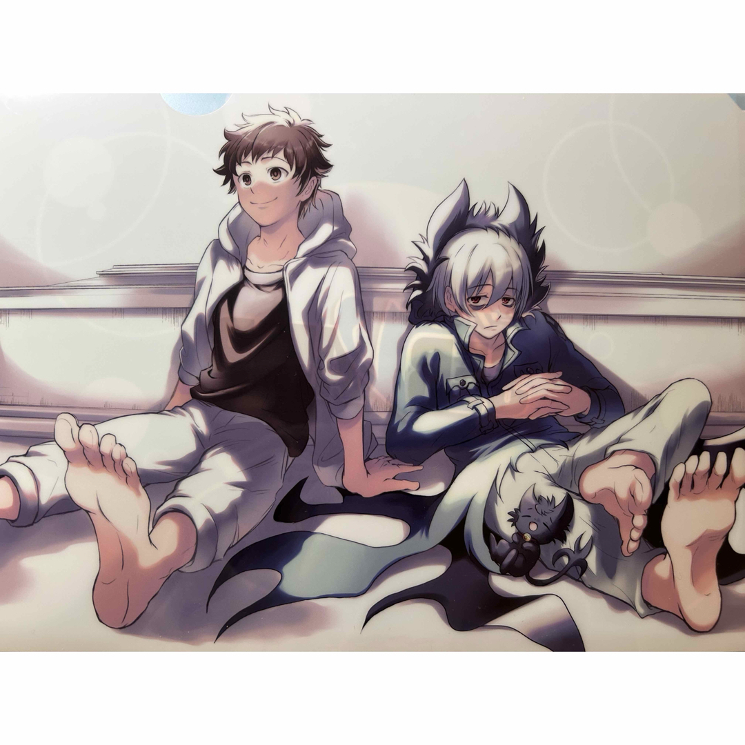 SERVAMP-サーヴァンプ- 城田真昼 クロ クリアファイル アニメイト特典