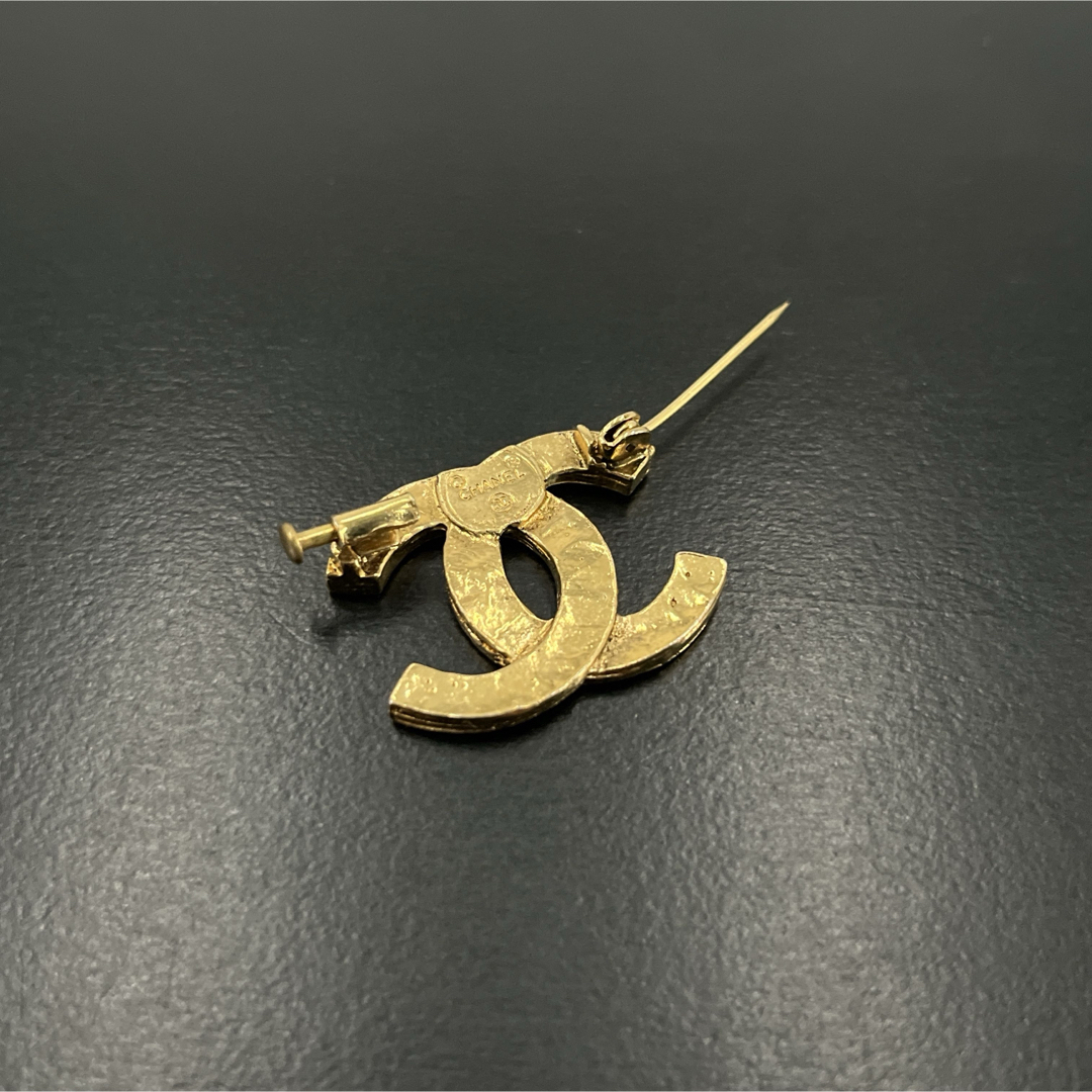 CHANEL - オールド CHANEL シャネル ブローチ ココマーク ライン