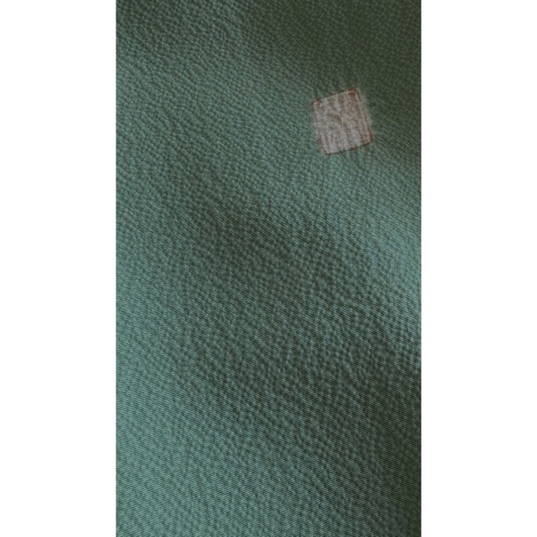 十日町友禅の名門「滝泰」謹製 翡翠色の美しい辻ヶ花訪問着の通販 by