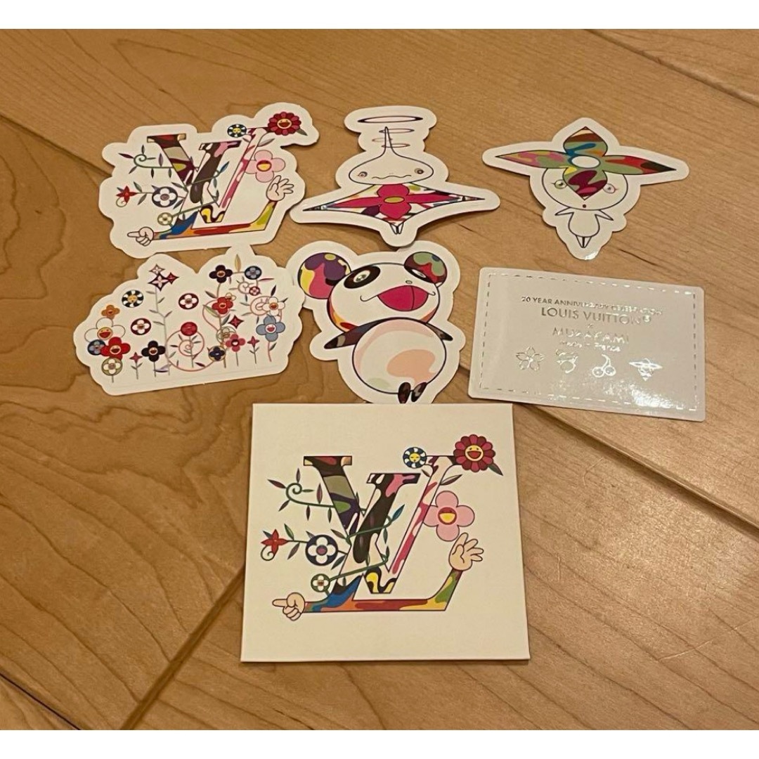 LOUIS VUITTON - Louis Vuitton 村上隆 ステッカーセット 6枚入りの